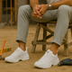 Men's Steel Toe Slip Resistant Work Shoes Lightweight Safety Sneakers - Image 3