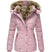 Hooded Slim Fit Puffer Jacket for Women Azzoria