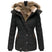 Hooded Slim Fit Puffer Jacket for Women Azzoria