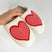 Maerla – Chaussons en peluche pour femmes en forme de cœur