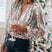 Zarellia – Blouse de soirée à sequins manches longues pour femme