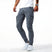 Men's Stretch Denim Cargo Pants Elastic Waist