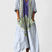 Women's Cotton Boho Maxi Dress with Pockets - Image 7