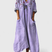 Women's Cotton Boho Maxi Dress with Pockets - Image 8