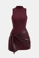 Izza – Tie Front Sleeveless Mini Dress - Image 8
