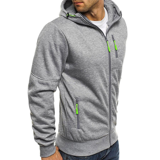 Karlex – Men’s Casual Zip Up Hoodie