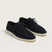 Men's Leather Moccasins Lace-Up Loafers