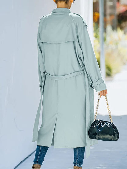 Marcellina - Stylish Long Womens Trenchcoat