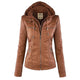 Orvella – Faux Leather Statement Jacket