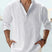 Men's Lightweight Linen Button-Down Shirt - Image 6