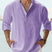 Men's Lightweight Linen Button-Down Shirt - Image 8