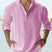 Men's Lightweight Linen Button-Down Shirt - Image 9