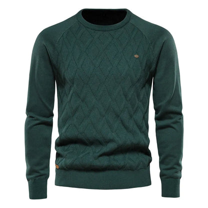 Long Sleeve Knit Sweater for Men Azzoria