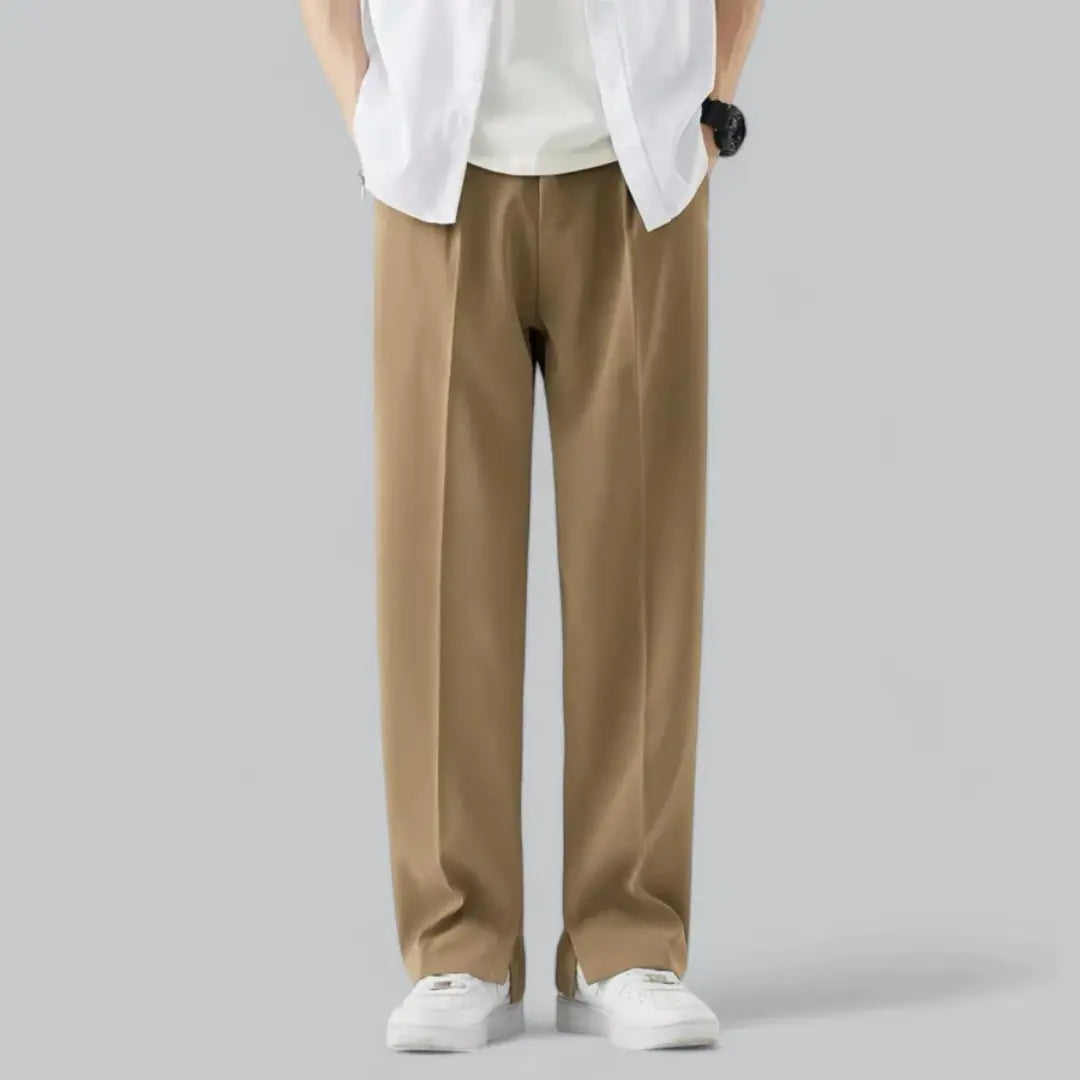 Loose Fit Wide Leg Pants for Men Azzoria