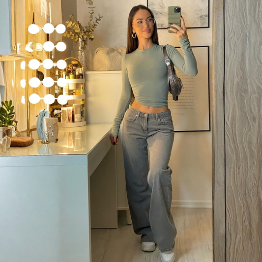Jean taille basse pour femmes