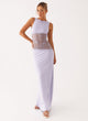 Katha - Lace Waist Maxi Dress