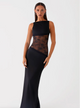 Katha - Lace Waist Maxi Dress