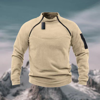Renvald – Maglione tattico da uomo in pile