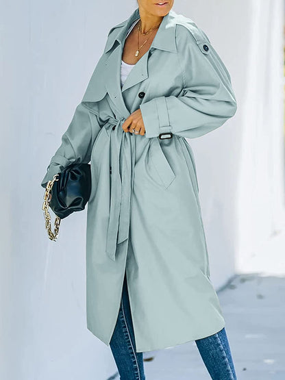 Marcellina - Stylish Long Womens Trenchcoat