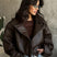Seraphina – Veste de motard ample pour femme