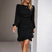 Shanna - Rochie elegantă cu mâneci bufante
