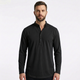 Matevio – Chemise homme à manches longues avec col mandarin boutonné