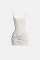 Melyna – Square Neck Corset Style Bodice Mini Dress - Image 8