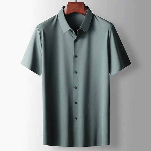 Bowen - Men Relaxed Silk Shirt Casual Smart Style