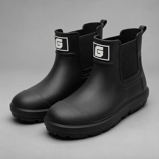 Men's Waterproof Ankle Boots – Non-Slip, Lightweight & Comfortable for Everyday Rain Wear