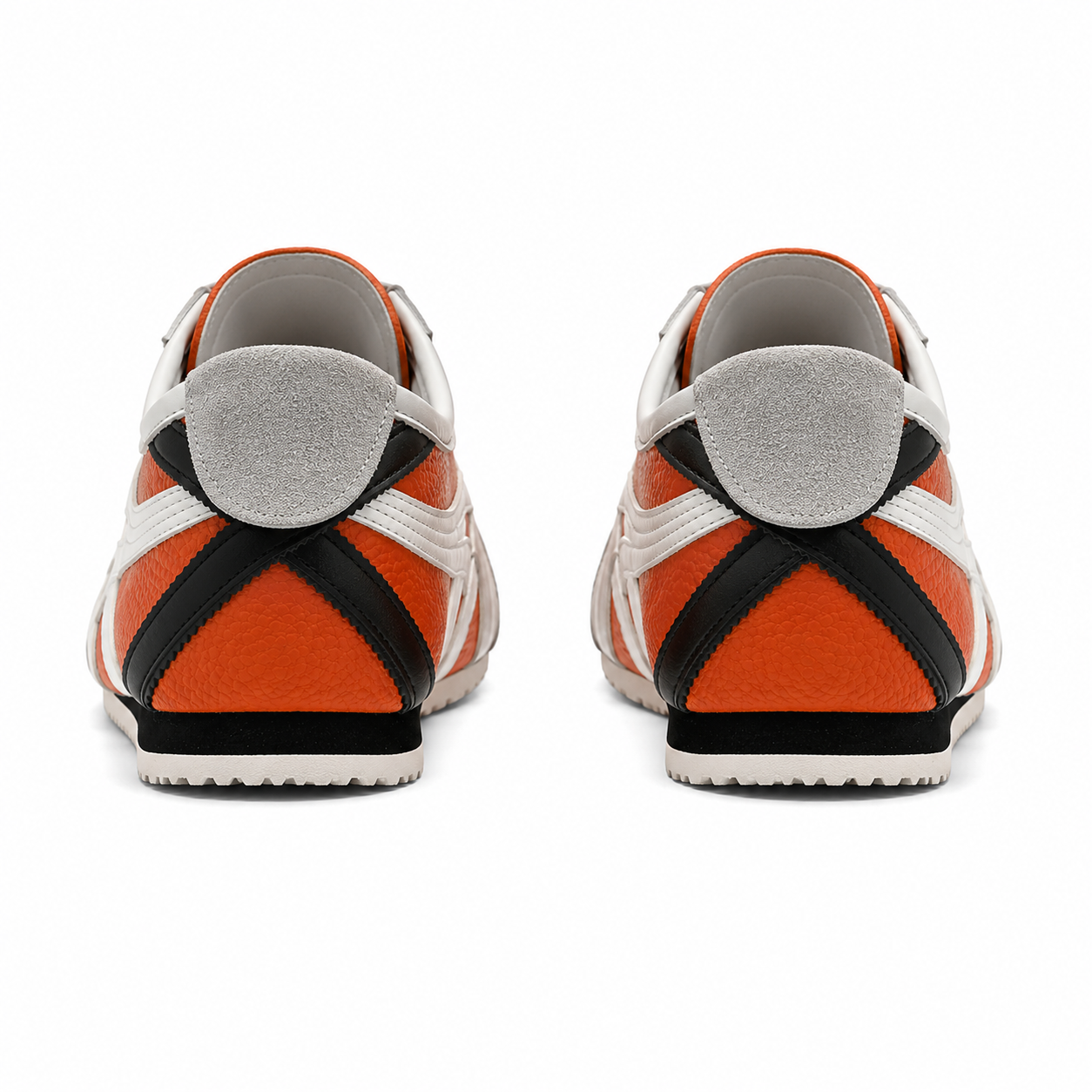 Men's Retro Geometric Patterned Sneakers - Image 8
