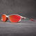 Mirrored Wraparound Sunglasses for Unisex Azzoria