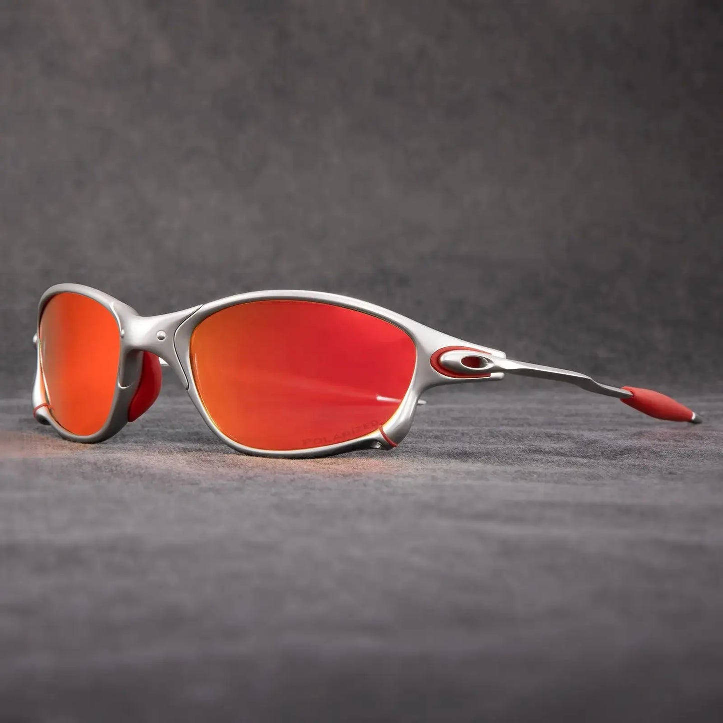 Mirrored Wraparound Sunglasses for Unisex Azzoria