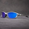 Mirrored Wraparound Sunglasses for Unisex
