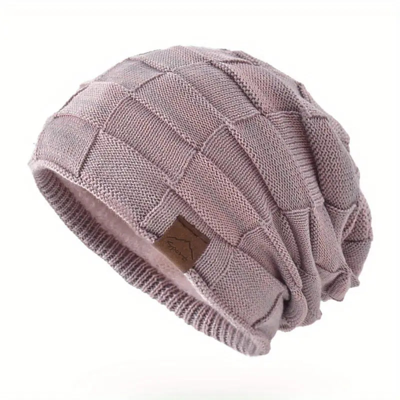 Mixed Color Knitted Beanie Hat for Unisex Azzoria