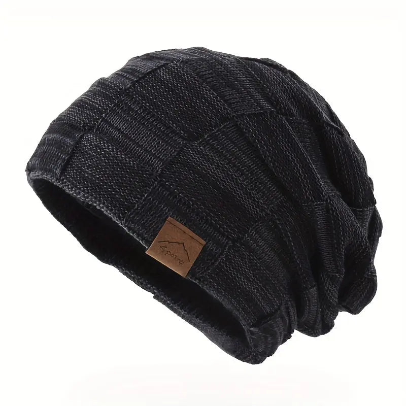 Mixed Color Knitted Beanie Hat for Unisex Azzoria