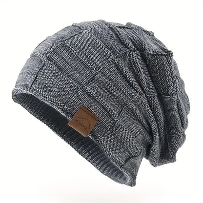 Mixed Color Knitted Beanie Hat for Unisex Azzoria