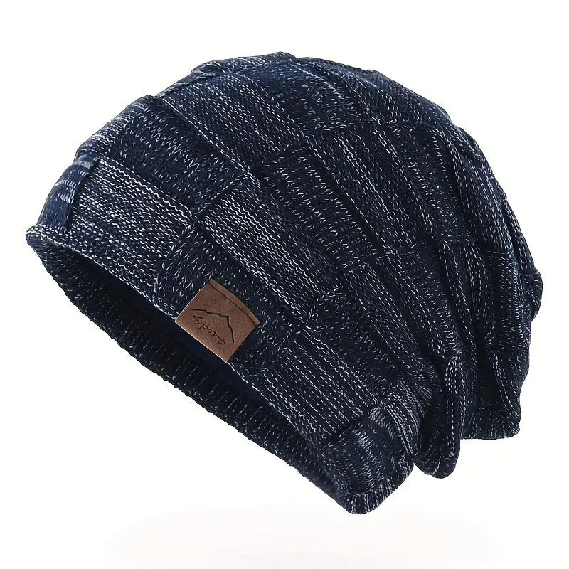 Mixed Color Knitted Beanie Hat for Unisex Azzoria