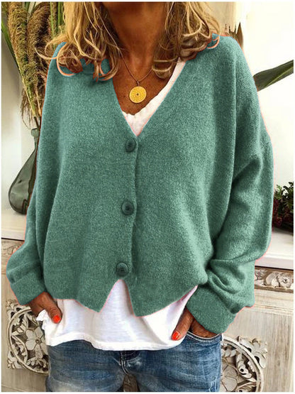 Elisa – Cardigan tricoté classique pour femme