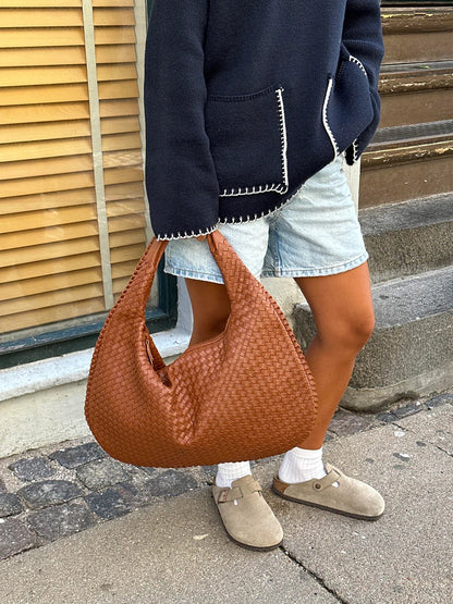Norivelle - Woven Shoulder Handbag