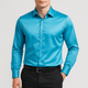 Lucien - Slim Fit Satin Formal Shirt