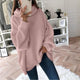 Loréna – Women’s Relaxed Fit Knit Turtleneck Sweater