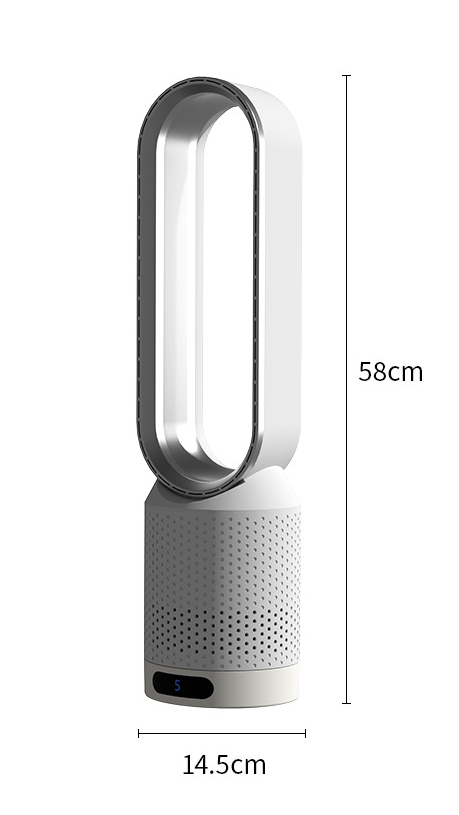 3-in-1 Portable Air Cooler Purifier UV Ionizer - Image 12