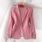 Zarah  – Women's Grid Pattern Blazer
