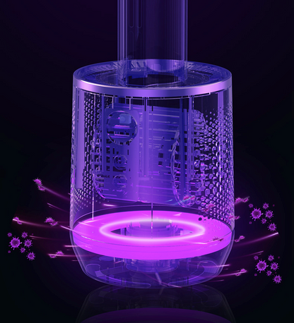 3-in-1 Portable Air Cooler Purifier UV Ionizer - Image 2