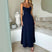 Aurevielle - Ruched Sleeveless Maxi Dress