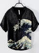 Caelior - Chemise en mélange de lin japonais