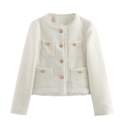 Elodie – Veste Bouclé pour Femme