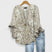 Women's V-Neck Ruffle Sleeve Blouse - Image 8