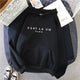Oversized Printed Hoodie for Women Azzoria