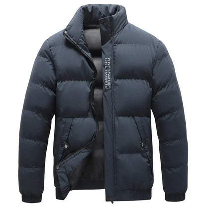 Nathan – Veste Homme Résistante aux Intempéries avec Col Structuré